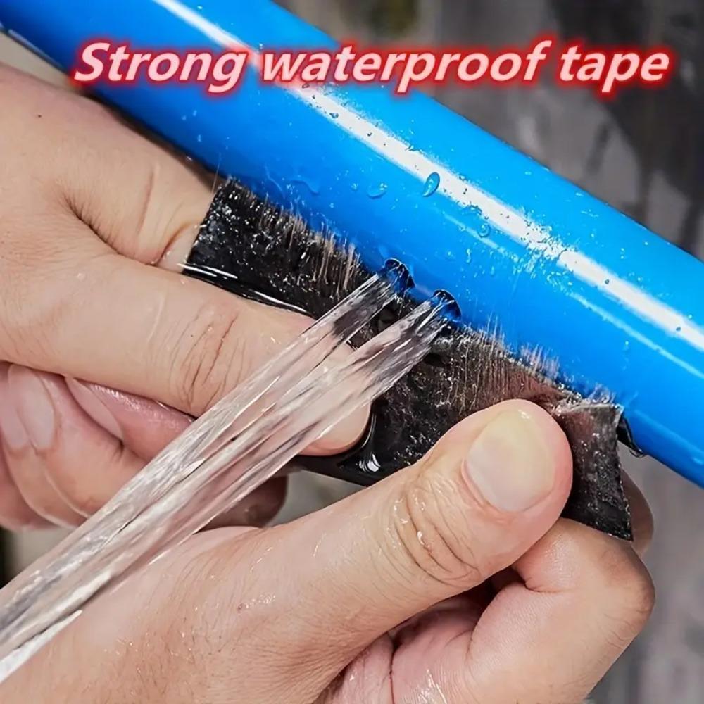 Superstarkes wasserdichtes Klebeband für den Außenbereich, Gartenschlauch, Wasserflicken, Rohrkleber, Leckstopp, Dichtung, Reparaturband 10CM*1.5M weiß
