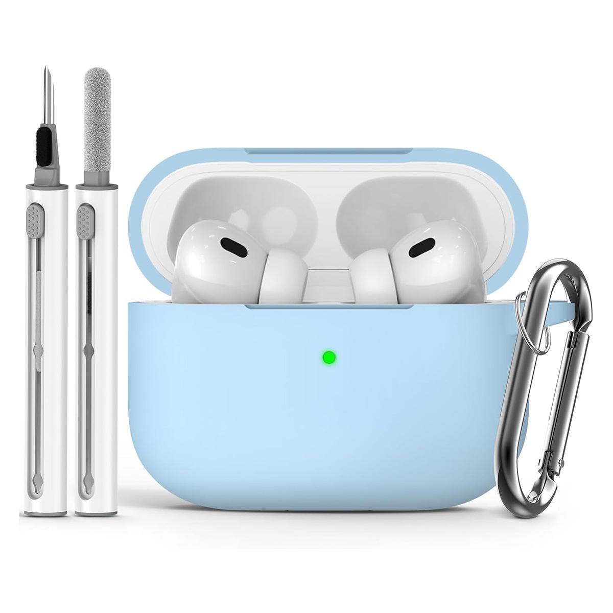 Bestseller AirPods Pro 3 Silikon Schutzhülle, 2025 Modell mit Riemen - Einfarbig Airpods pro 2