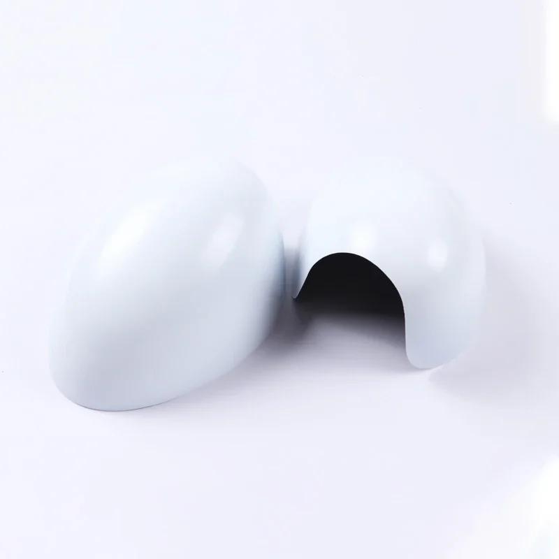 2 Stück/Set Rückspiegelabdeckungen Für Mini Cooper Countryman R60 Für Mini Cooper R55 R56 R57 R58 R59 R61Für mini cooperzubehör Manual folding&R58 weiß