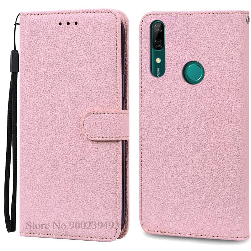Für Huawei P Smart Z Fall PSmart Z STK-LX1 Leder Brieftasche Buch Abdeckung Telefon Fall Für Huawei P Smart Z Telefon fall Coque Fundas For Huawei P Smart Z rosa