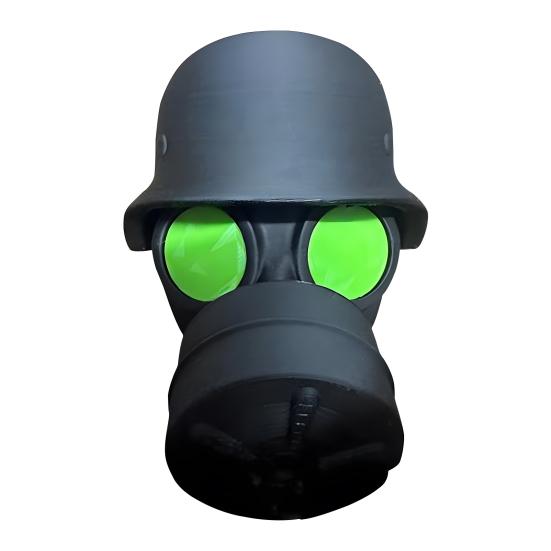 Lustige Anhängerkupplung Staubschutzkappe Universal Einfache Installation Anhängerkupplung Abdeckungen Auto Dekoration Zubehör grün