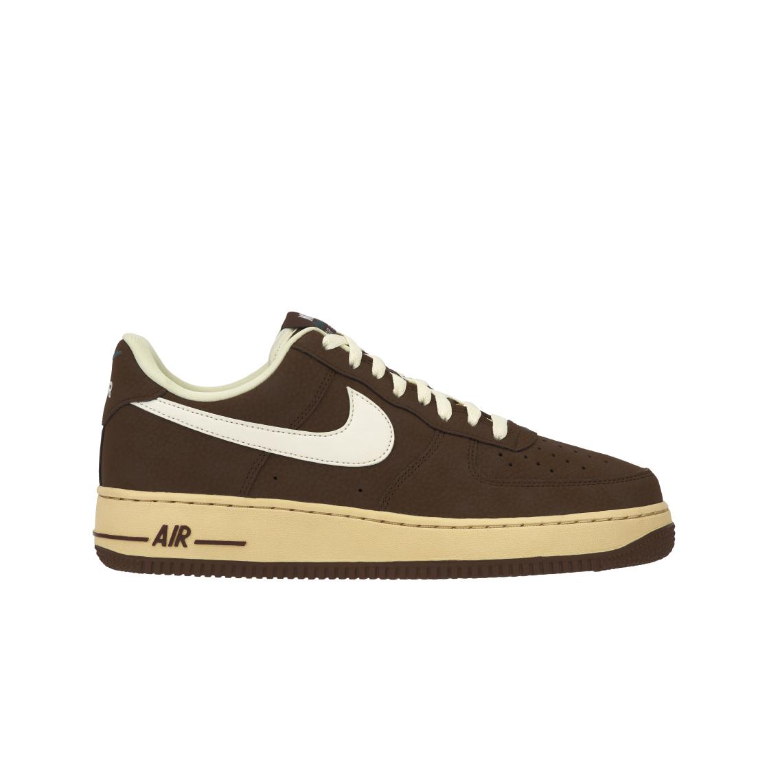 Nike Air Force 1 07 Cacao Wow Herren Sneaker Braun Kokosmilch Vintage-Grün FZ3592-259 44.5
