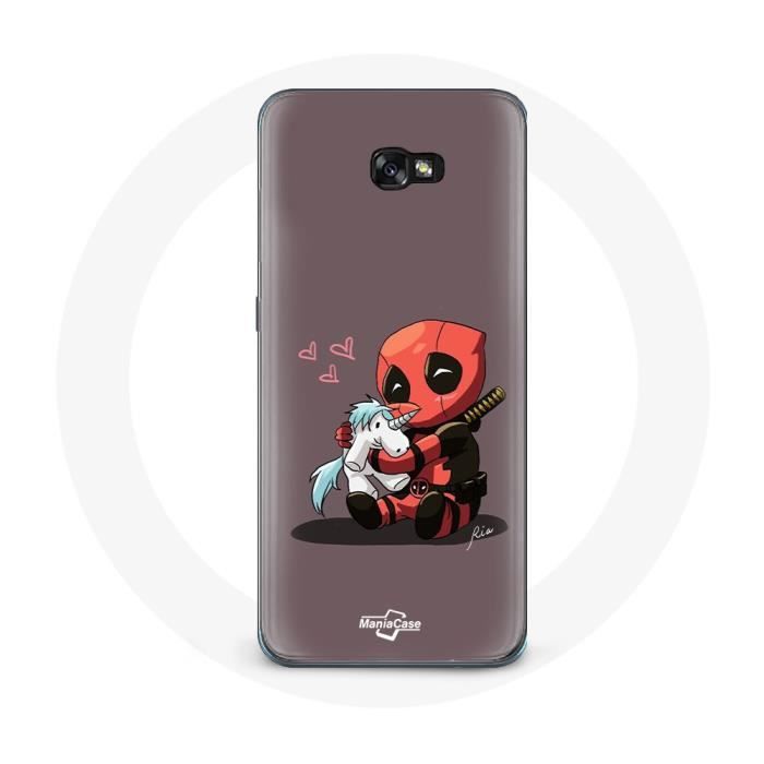 Hülle für Samsung Galaxy A3 2016 DeadPool Einhorn Einhorn