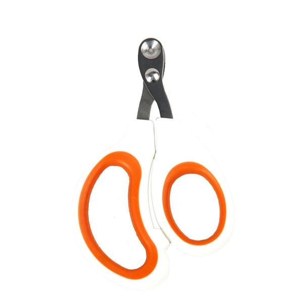 Professionelle Katzen-Nagelknipser für kleine Katzen und Hunde, Edelstahl, Welpen-Klauenschneider, Haustier-Nagelpflege-Knipser, Trimmer 1PCS orange