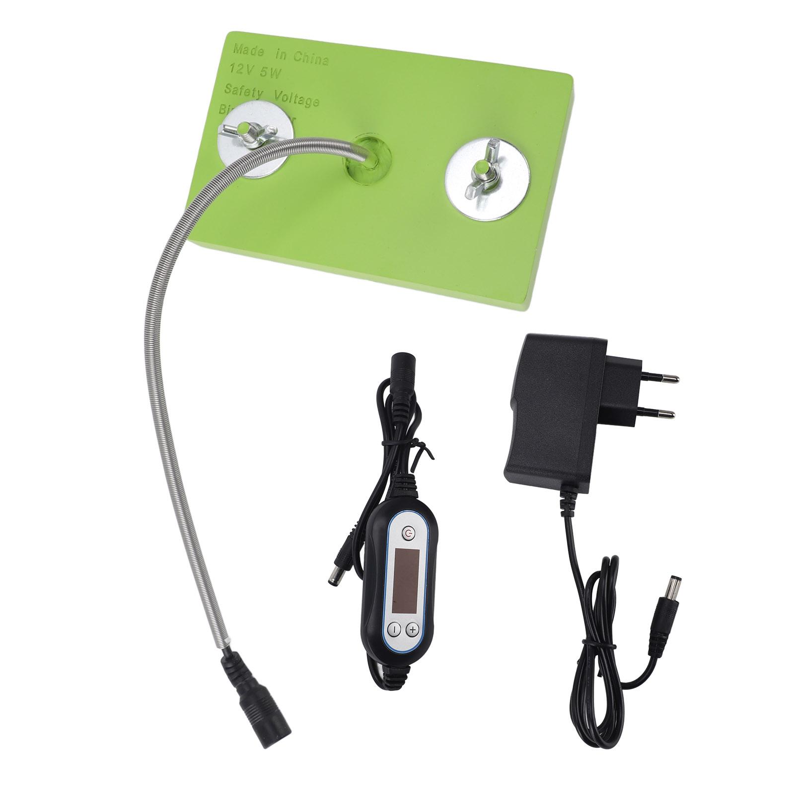 Vogelkäfig Heizung Einstellbare Temperatur Käfig Haustierwärmer für Papagei Hamster Igel