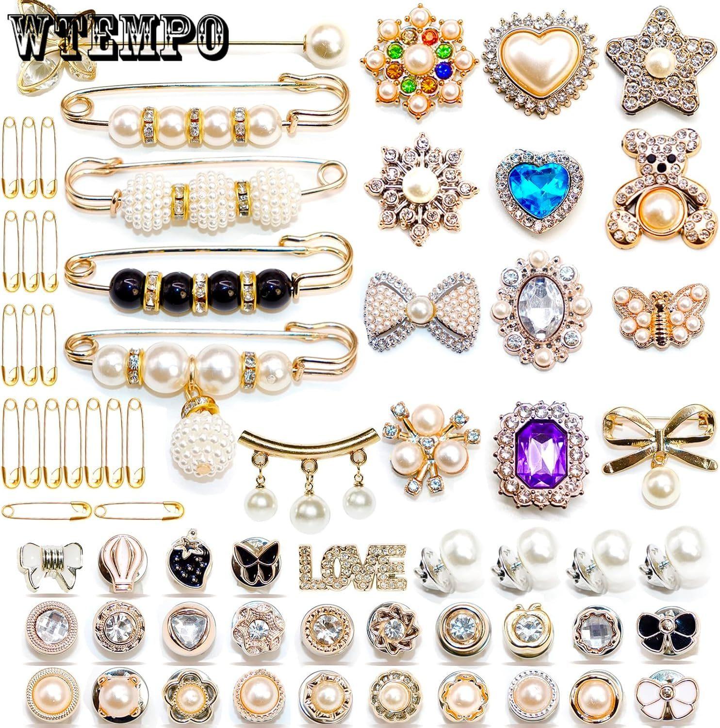 65 Stück Charms für Socken Sicherheitsnadel Brosche Junk Socken Charms Broschen und Pins für Frauen Junk Socken Charms Pins Sicherheitsnadel Charms für Socken 65pcs