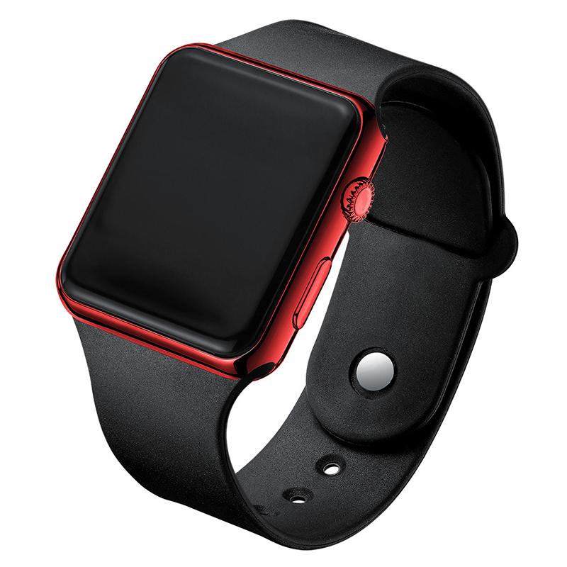 Paar Uhr Mode Einfache Liebhaber Uhren Sport Armbanduhren Luxus Elektronische Uhr LED Digital Uhr Männer Frauen 2