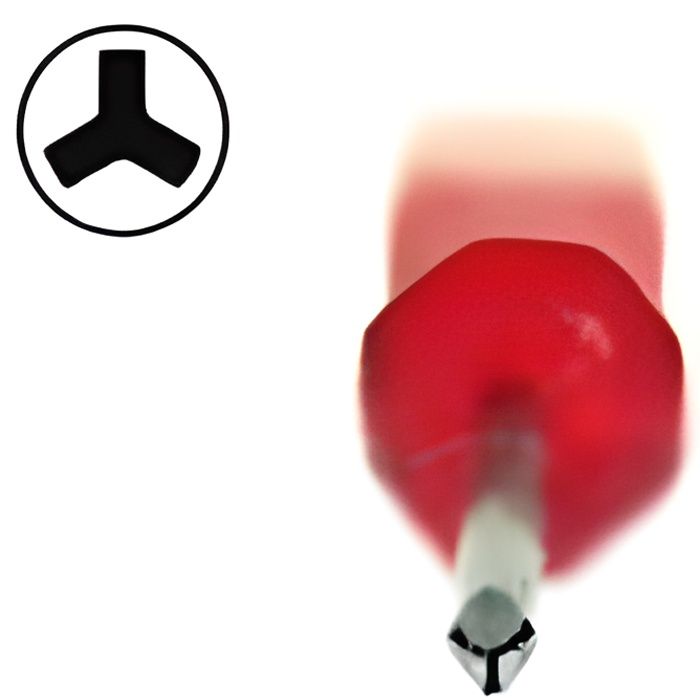 Trigram Y-Schraubendreher für DS und Wii – NINTENDO – Standard – Rot – Tri Wing