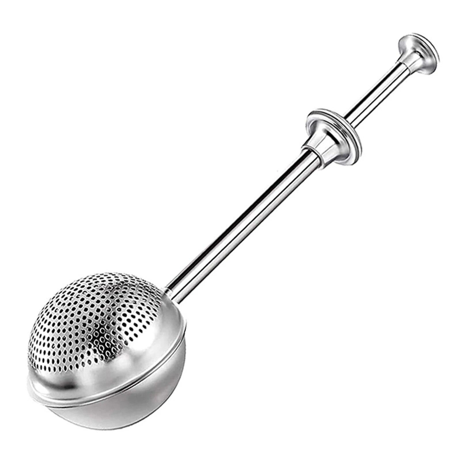 Küche Edelstahl Mehl Sieb Shaker Zucker Sieb Kakao Duster Baker Küche Gadgets Kuchen Dessert DIY Backen Pulver Sieb silber