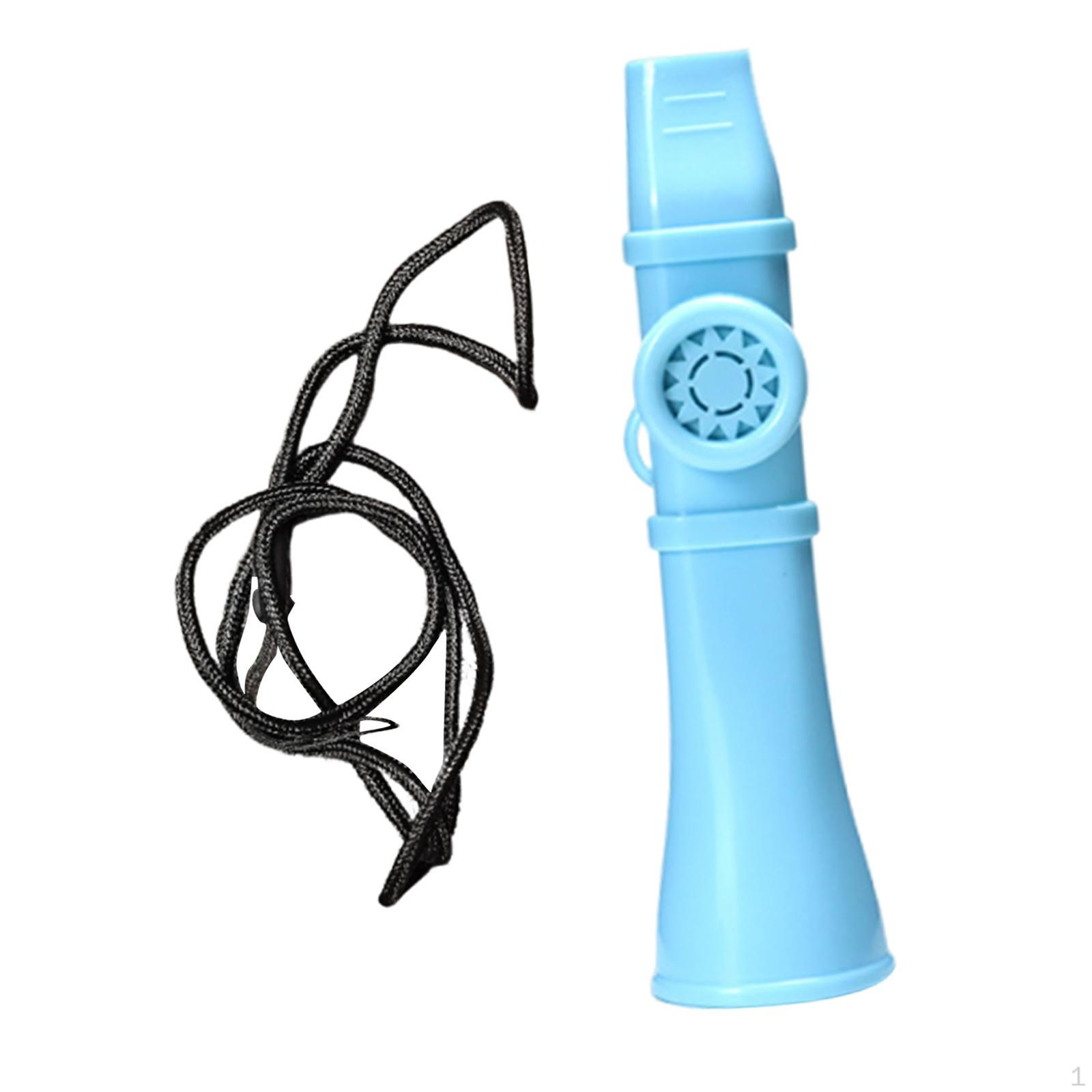 Professionelles Kazoo Tragbares Kinderspielzeug Mundflöte für Ukulele Klavier Alle Altersgruppen blau