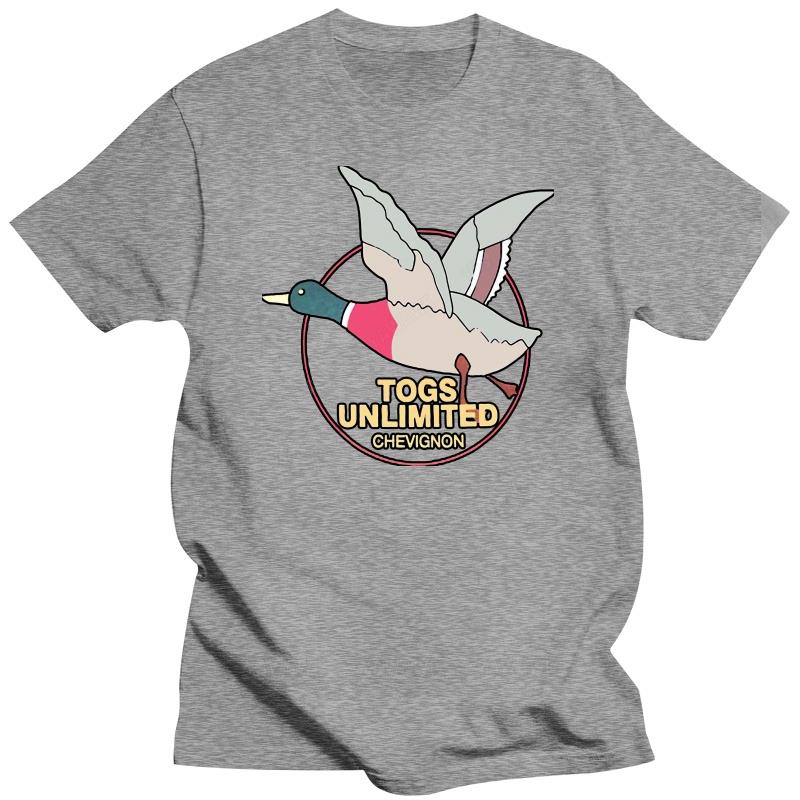 Herren T-Shirt Togs Unlimited Chevignon Duck Logo S Baumwolle Freizeit O-Ausschnitt Shirt Lustiges T-Shirt Neuheit Damen Sommer T-Shirt S