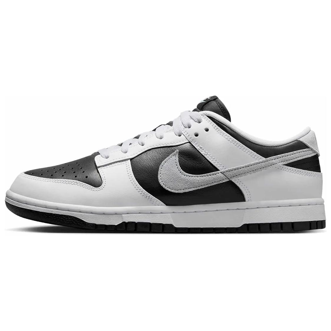 Nike Dunk Low Reverse Panda 2.0 Herren Sneaker Weiß Light-Armory-Blau Schwarz IB4620-141 43