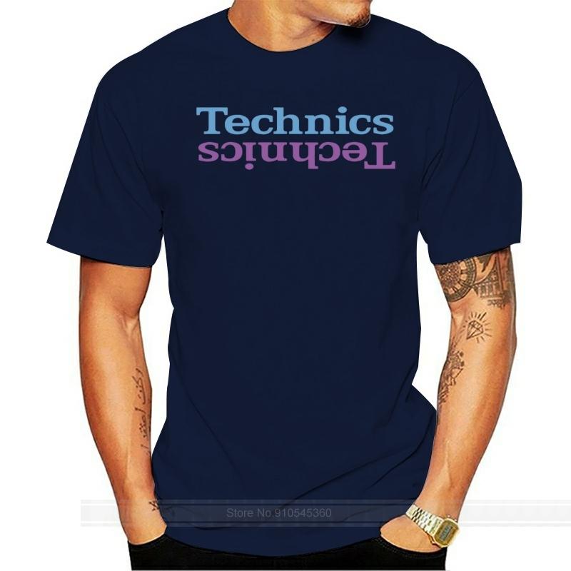 Technics Plattenspieler 1200 DJ Schallplattenkratzgeräusch Soundsystem Audio Ste männliches Marken-T-Shirt Herren Sommer Baumwoll-T-Shirt 2XL