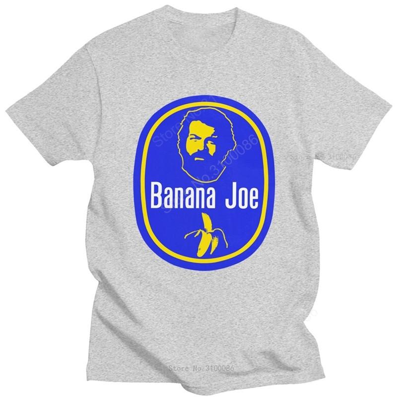 Herrenmode Bud Spencer T-Shirts Kurzarm O-Ausschnitt Baumwoll-T-Shirt Sommer Terence Hill Tees Top TV-Fans Kleidung Geschenkidee 2XL