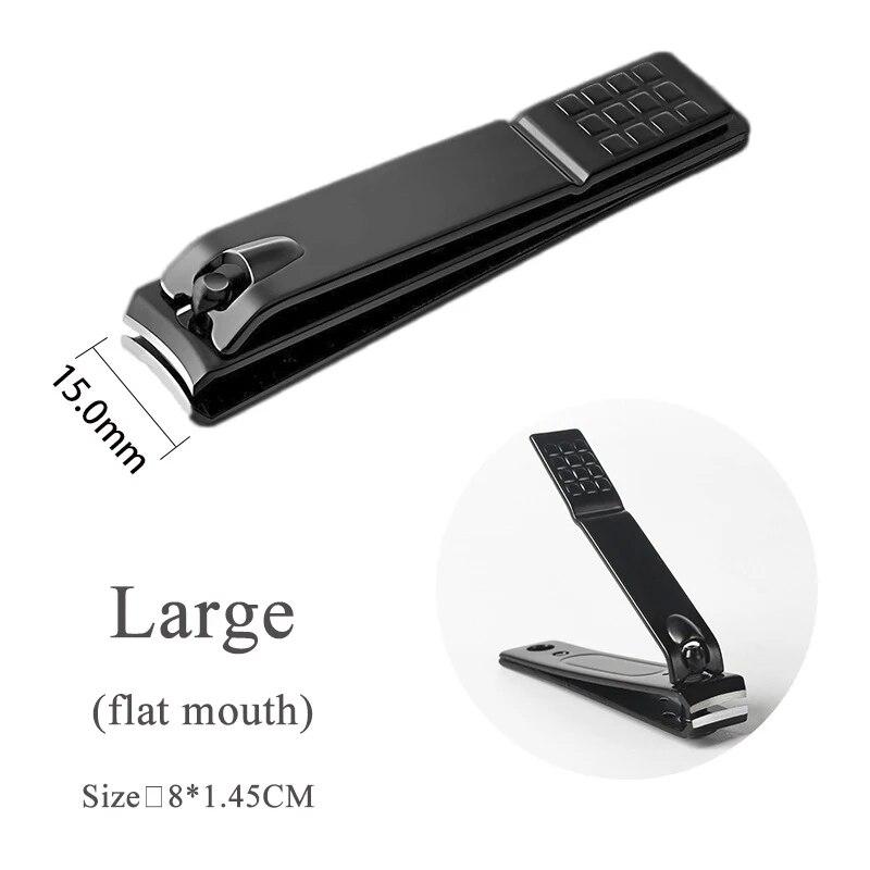 Nagelknipser Edelstahl Nagelschneider Dicke Schere Zange Zehennagel Fingernagel Professioneller Maniküre-Trimmer NailArt