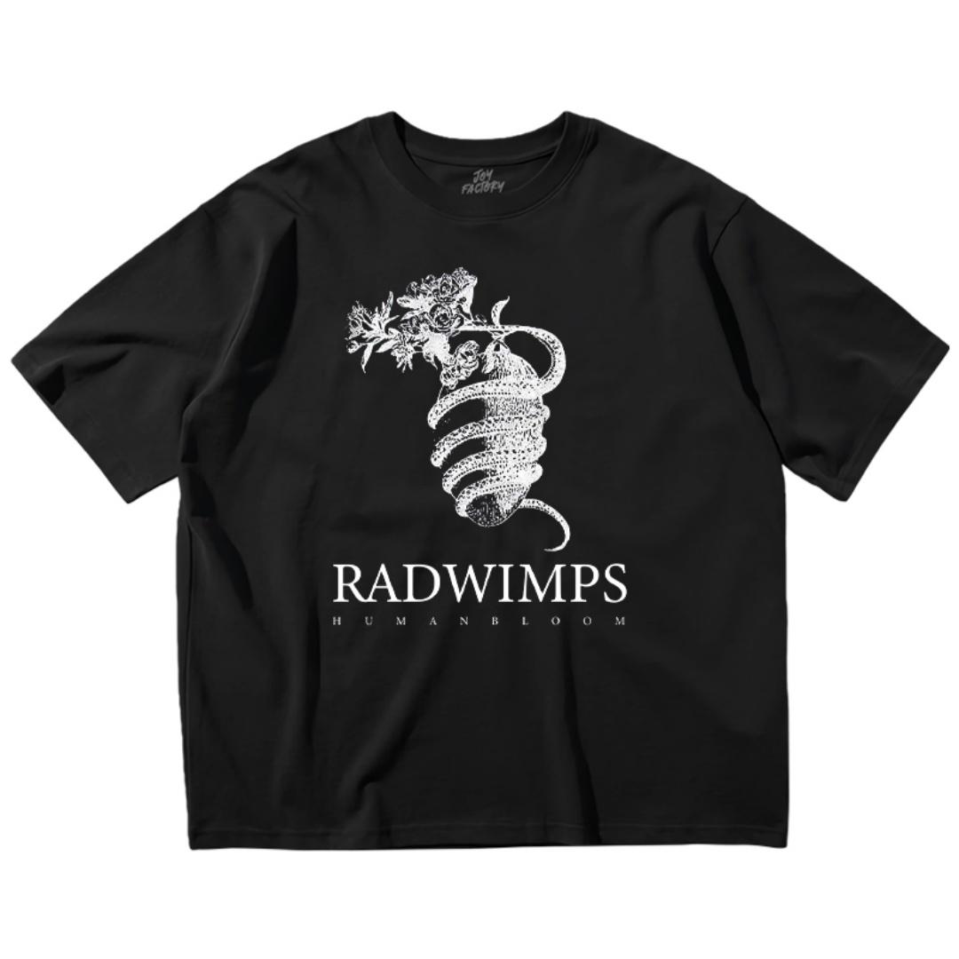RADWIMPS Japanische Rockband Reines Baumwoll-T-Shirt Sommermode Reines Baumwoll-Herren-T-Shirt Kinderkleidung T-Shirt Y2k Frau M gray