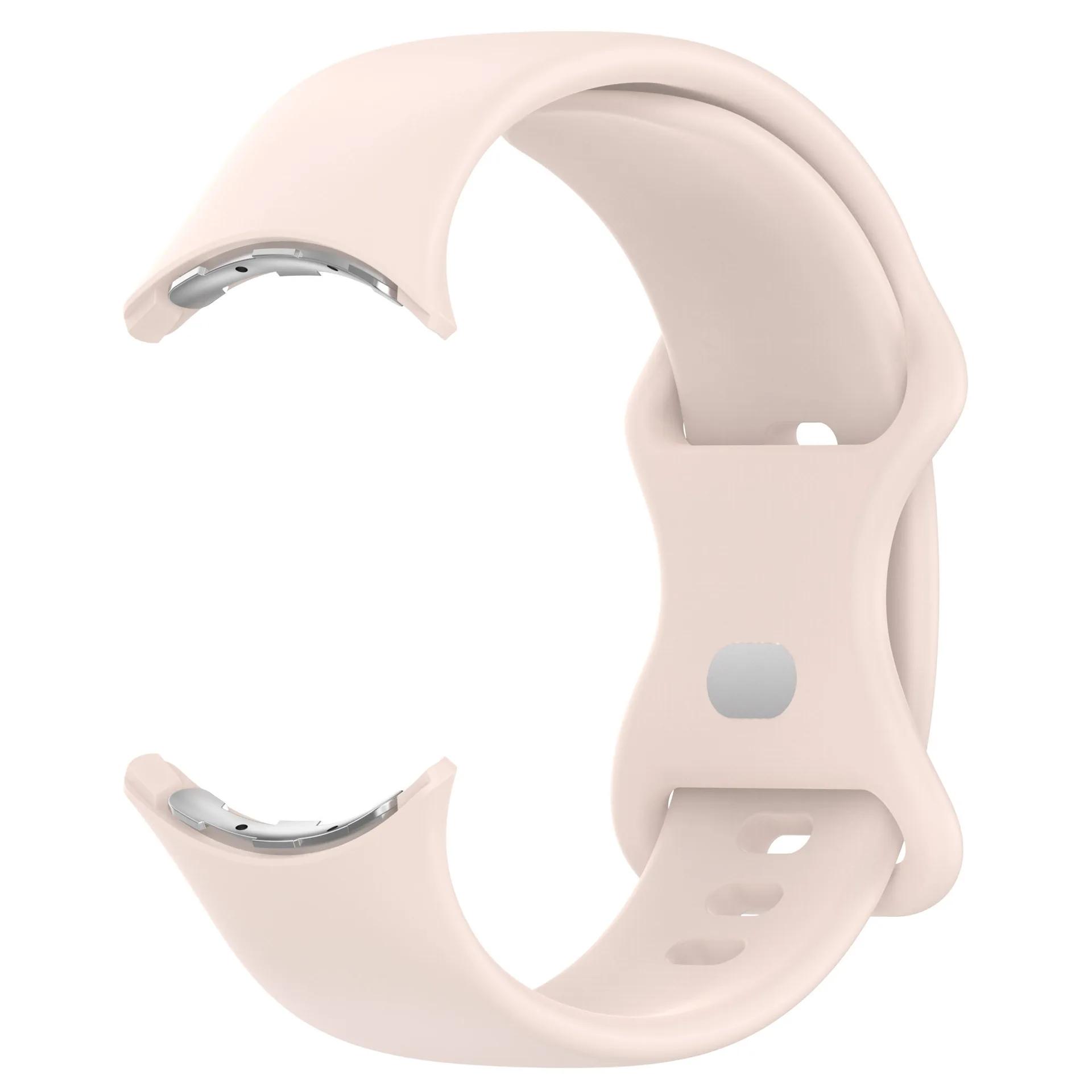 Silikonarmband für Google Pixel Watch 3, 41 mm, 45 mm, wasserdicht, Armband für Männer und Frauen, Armband für Pixel Watch 2, Pixel Watch 1 Pixel Watch 3 41mm