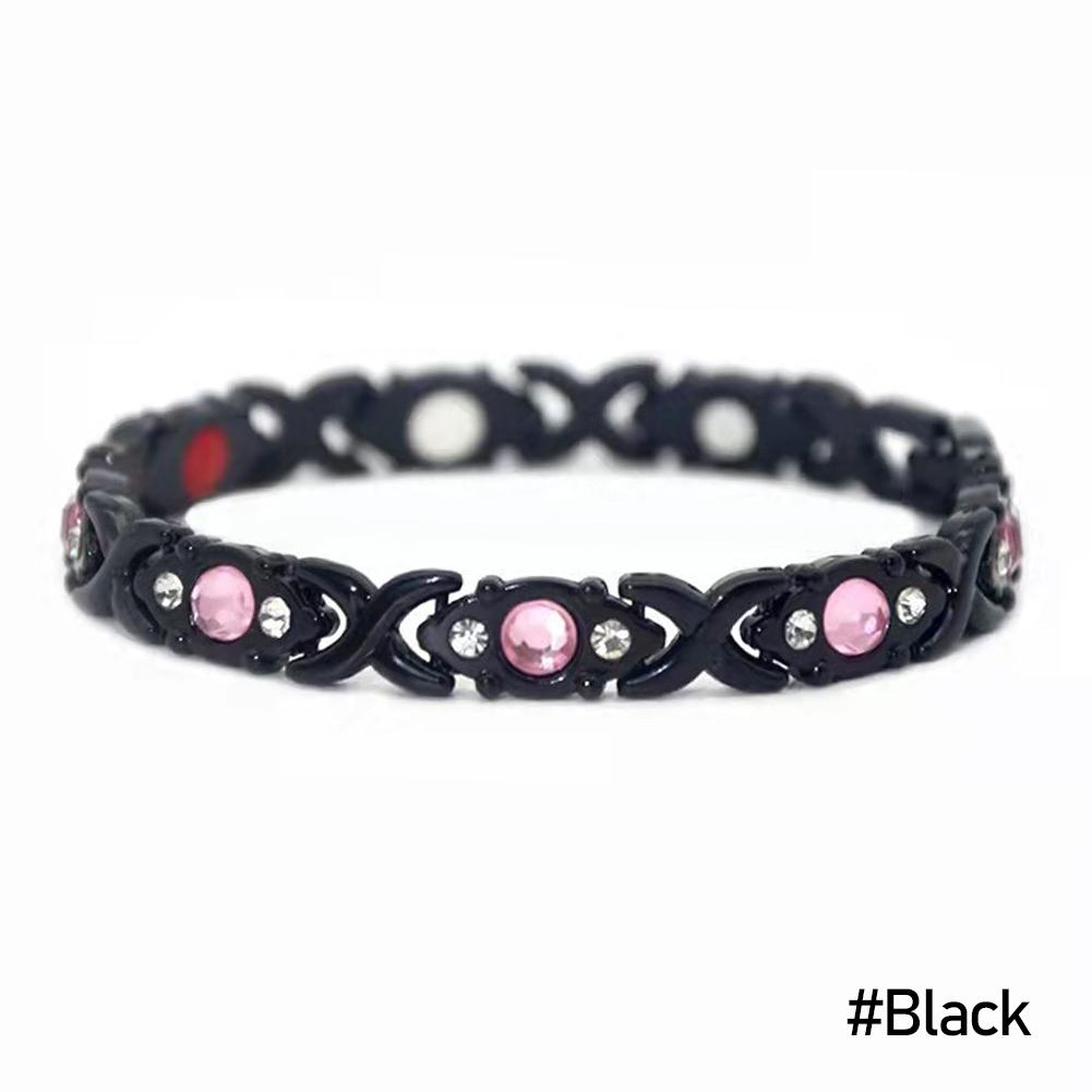 Mode Abnehmbare Energie Magnet Armband Magnetische Abnehmen Armband Schmuck Frauen Zubehör schwarz