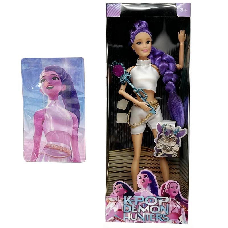 NEUE HUNTR/X Dämonenjäger Puppen Spielzeug Rumi Mira Zoey Sussy Actionfigur Spielzeug Plastik DIY Spielzeug für Mädchen Weihnachts Überraschungsgeschenk
