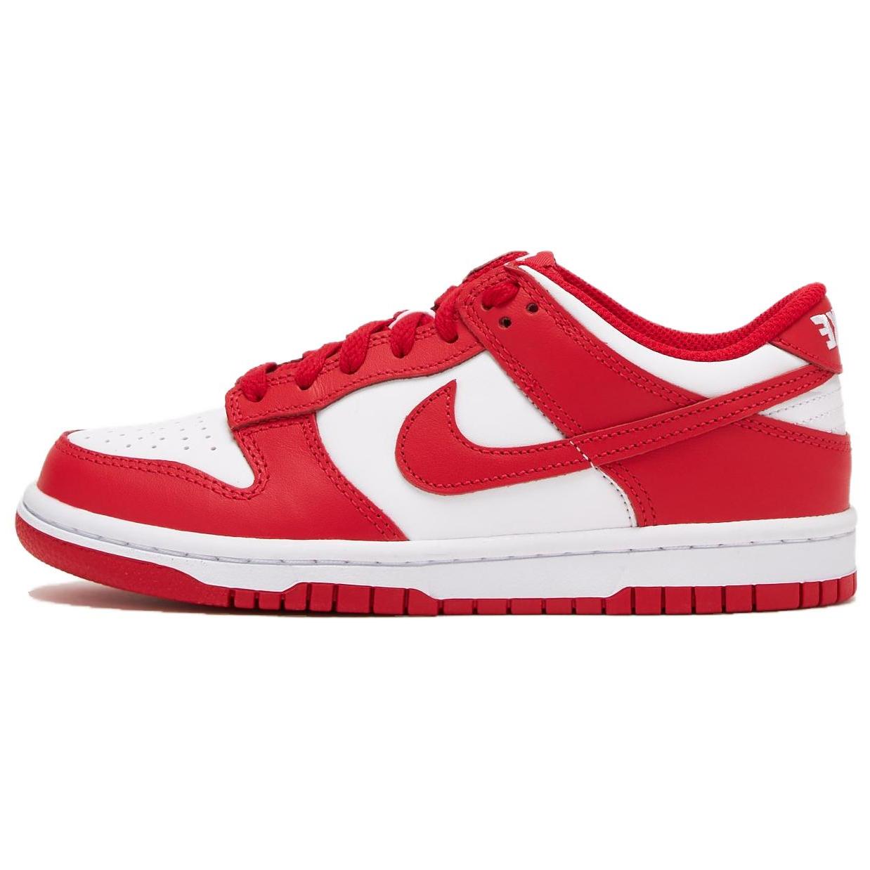 Nike Dunk Low GS St. Johns Kinder Sneaker Rot Weiß University-Rot FB9109-119 40