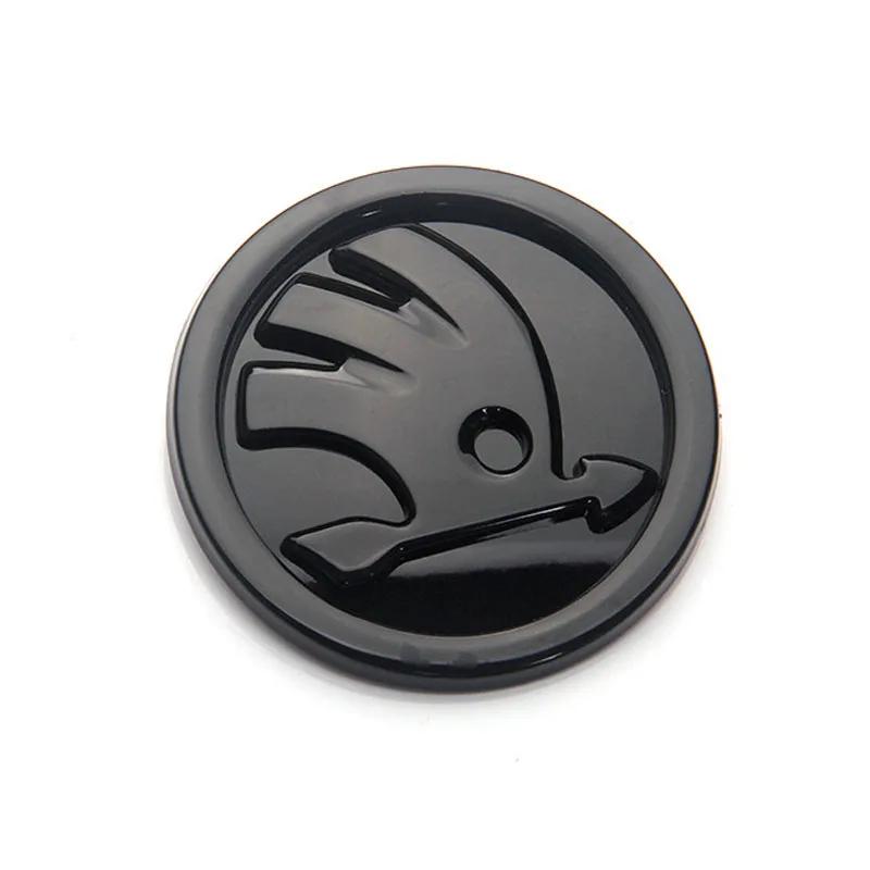Autoaufkleber 80MM 90MM 100MM Front- und Heckembleme für Skoda Octavia Kodiaq Superb Fabia Rapid Scala Yeti 100MM Front