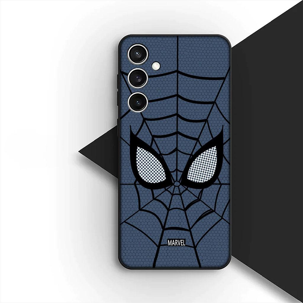 Handyhülle für Samsung Galaxy S25 S24 S23 FE Ultra Plus S7 Edge S25+ S23+ A56 5G Hülle Weiche Hülle Spider Man Marve Spiderman Galaxy S23 Ultra