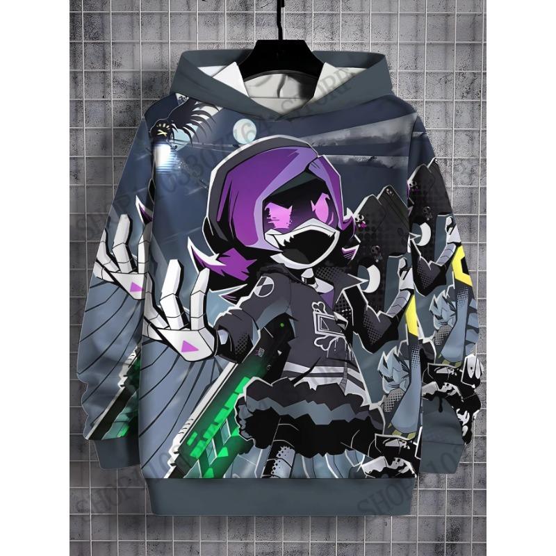 Lustiger Film Murder Drones 3D-Druck Hoodie Herren Damen Mode Anime Trainingsanzug Pullover Hoodie Sweatshirt Herren Kleidung Cartoon Neu 3XL