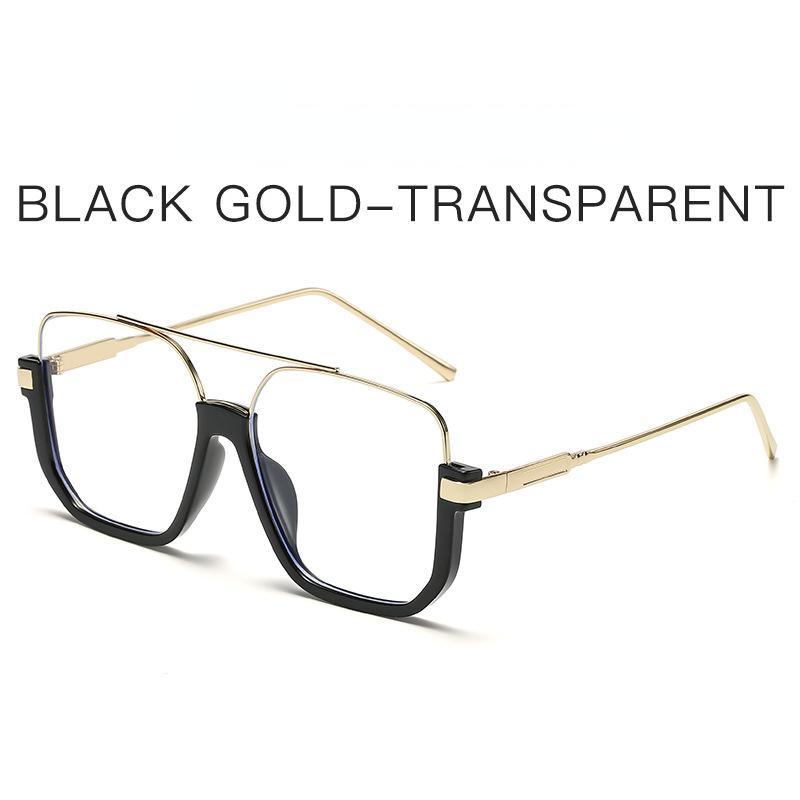 Vintage übergroße Sonnenbrille, modische Damen-Sonnenbrille mit quadratischem Schirm, trendige, beliebte UV400-Sonnenbrille