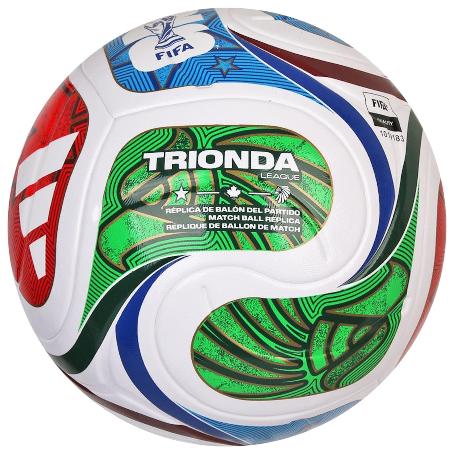 adidas FIFA Weltmeisterschaft 26 Trionda League Box FIFA Qualitätsball, Unisex weiß Fußball 4 weiß