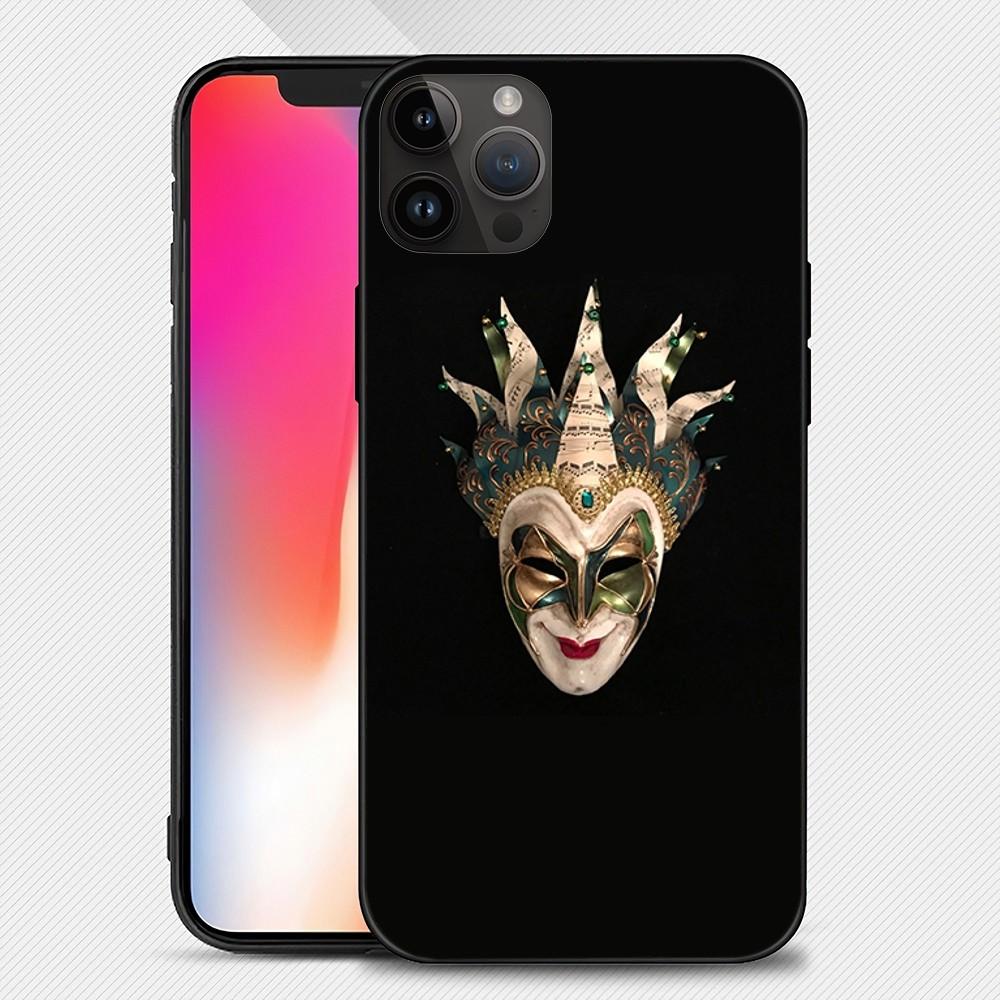 DJ Boris Brejcha Telefon Fall iphone15 14 13 12 11 Pro Max Mini X 7 8 Weiche Fall iPhone15plus