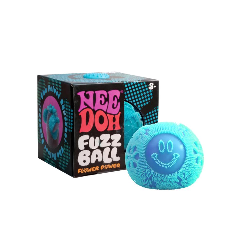 Neues Nee Doh Fuzz Ball Quetschspielzeug Weiche Flauschige Blumenkraft Tragbar Stressabbau Lindert Angst Fidget Quetschspielzeug Dekor Geschenk