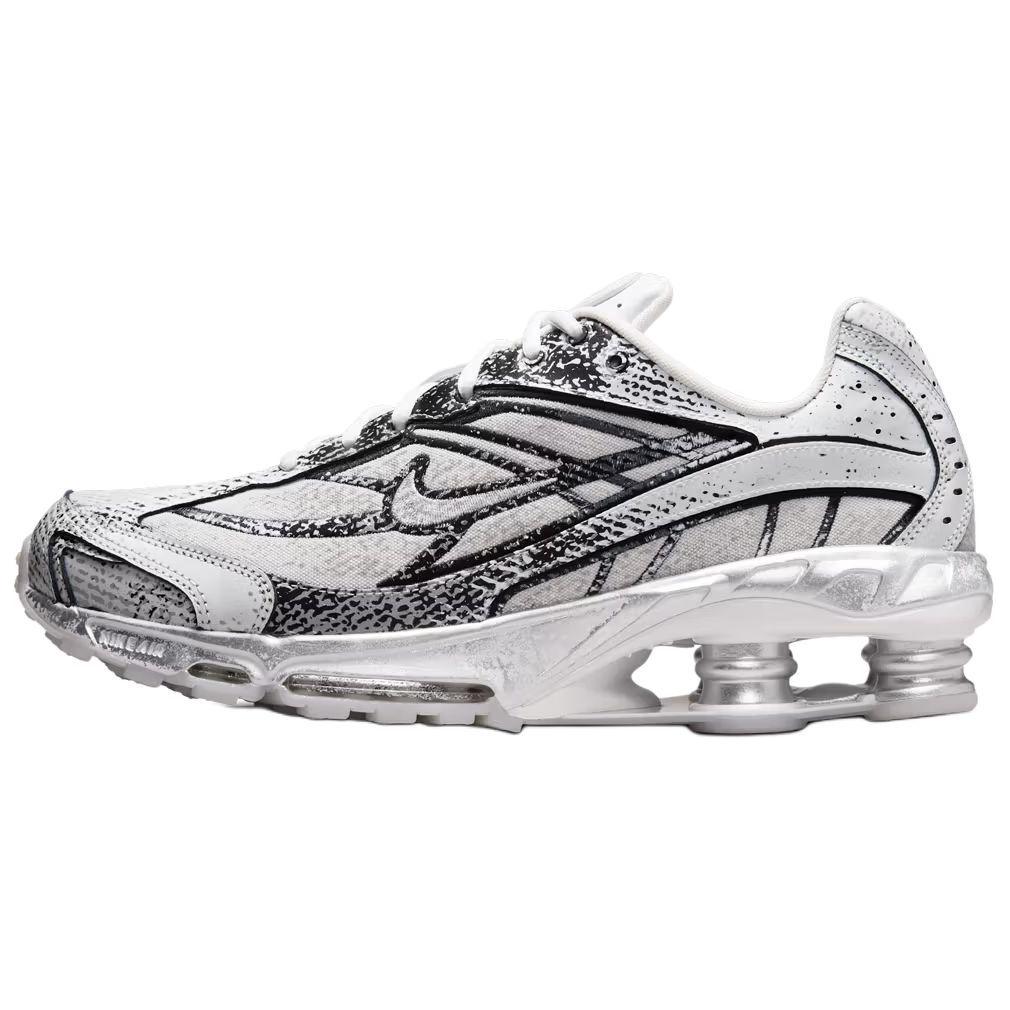 Nike Herren Shox Ride 2 Metallic Platinum Unisex Sneaker Grau Weiß Schwarz IB8174-100 42.5