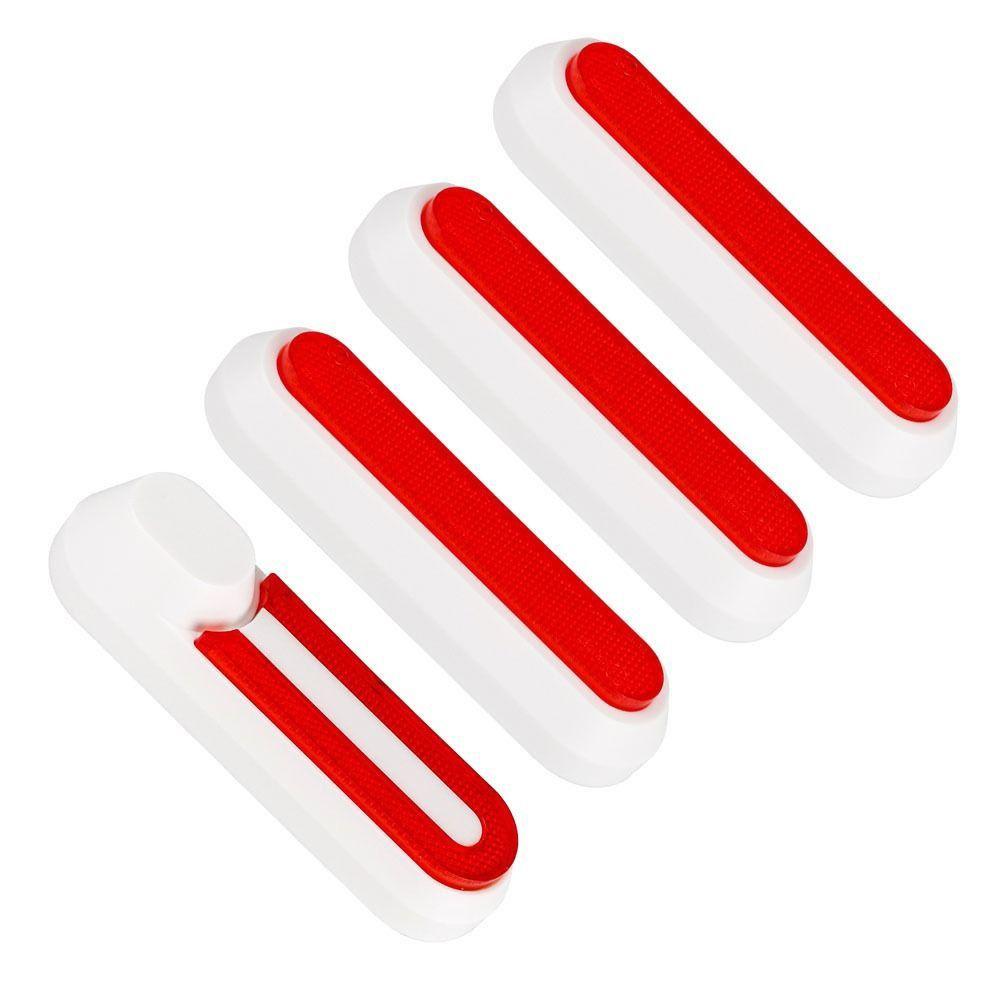 Reflektierende Elektroroller-Schutzhülle für Xiaomi 1S/Pro 2/MI3/M365/LITE Elektroroller weiß