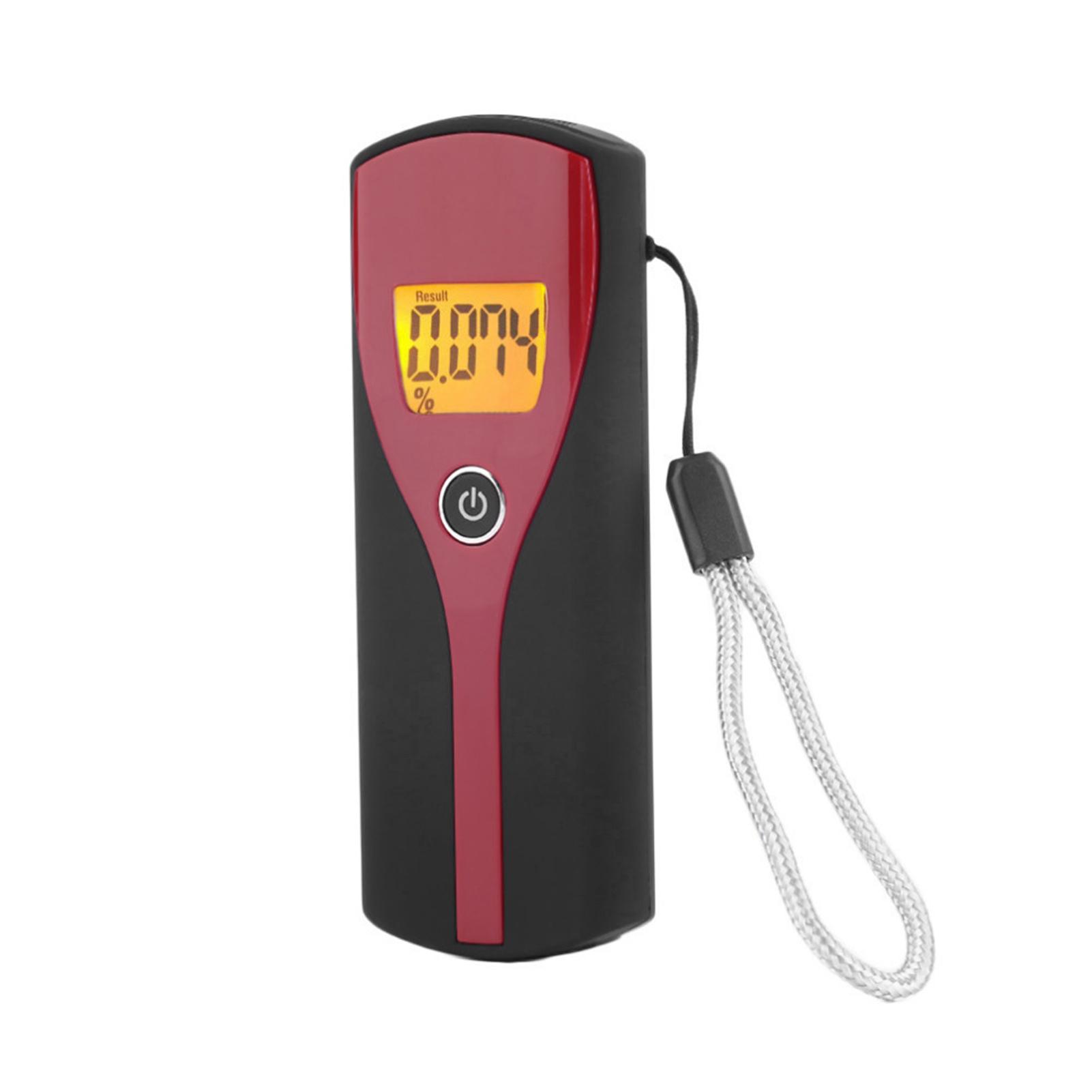 LCD-Display Digital Atem Alkohol Tester Alkoholtester Berührungslose Blasen Alkohol Analyzer