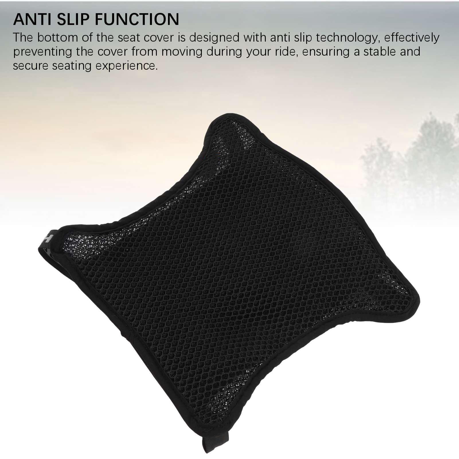 Motorrad Cool Sitzbezug Doppelschicht Atmungsaktiv Motorrad Mesh Sitzpolster Universal Motorrad