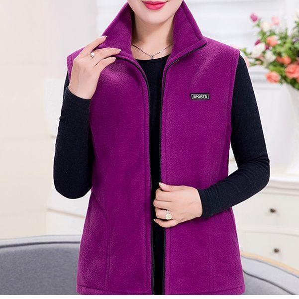 Frauen Weste Herbst Ärmellose Westen Für Frauen jacken Zipper Casual Weste Weibliche XXXXL