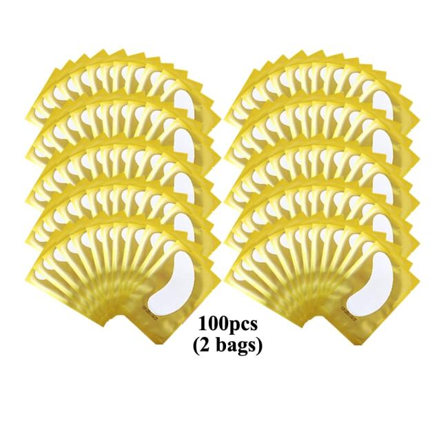 Wimpernverlängerungs-Zubehör-Set, Wimpern-Mikrobürste, Klebeband, Kleberring, Augenklappen, Einweg-Mascara-Zauberstäbe, Applikator, Wimpern-Werkzeug