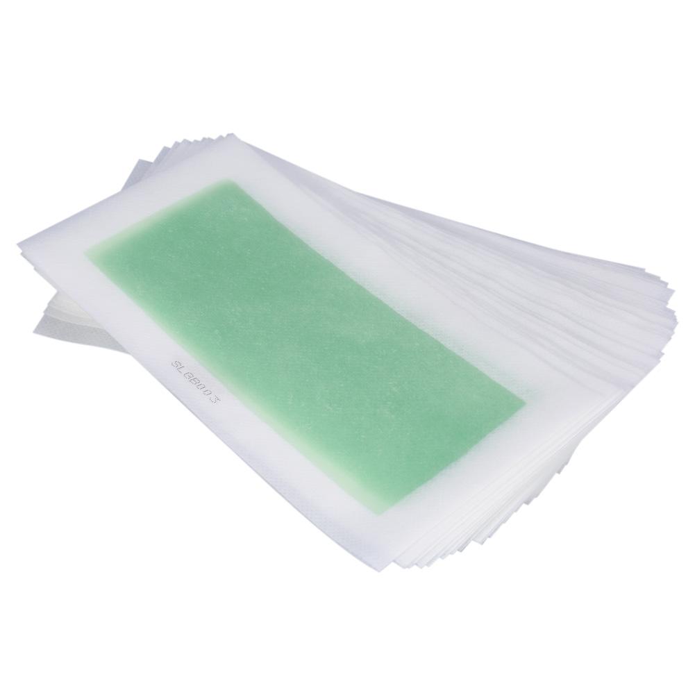 10 Teile/satz Bein Arm Achselhöhle Haar Entfernung Enthaarung Vlies Epilierer Wachsen Streifen Kalten Wachs Papier