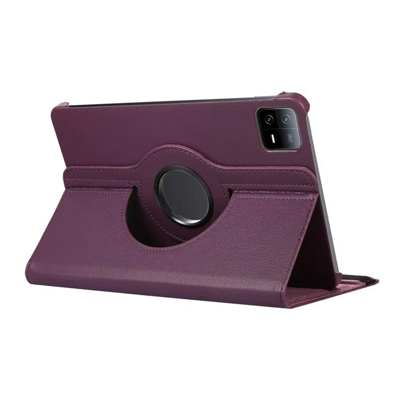 Xiaomi Pad5 Pad6 Mi Pad 5 6 Pro Hülle 11 Zoll 2023 360 Grad drehbarer Klappständer Tablet für Funda Xiaomi Pad 5 6 Pro Case Cover For Xiaomi Pad 6 violett