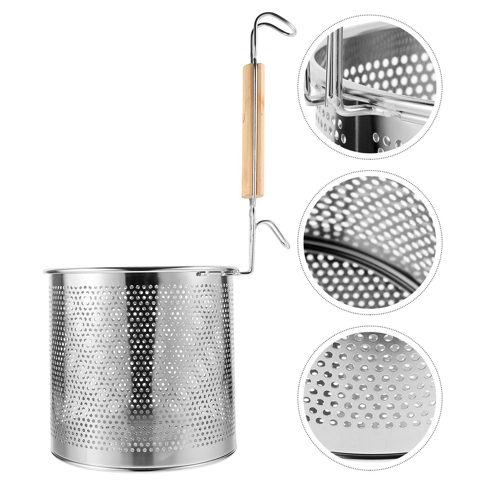 Spaghetti Nudeln Draht Sieb Skimmer Sieb Edelstahl Filter Pasta Kochen Korb 41.00X18.00X18.00CM