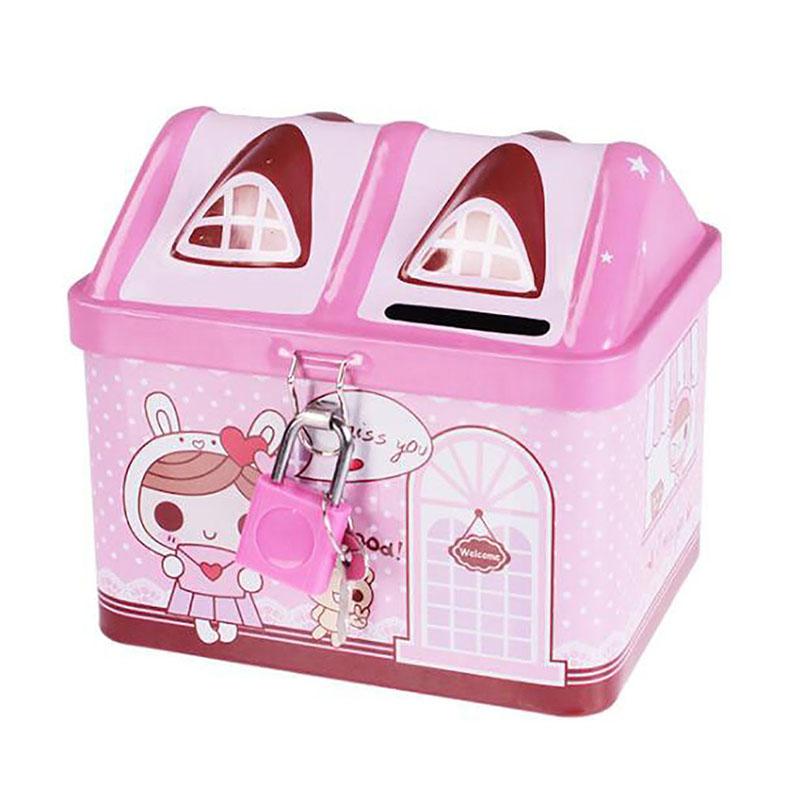 Kleines Haus Niedliche Sparschwein Spardose Weißblech Spardosen Bestes Geschenk Für Kinder Geld Spardosen Geschenk
