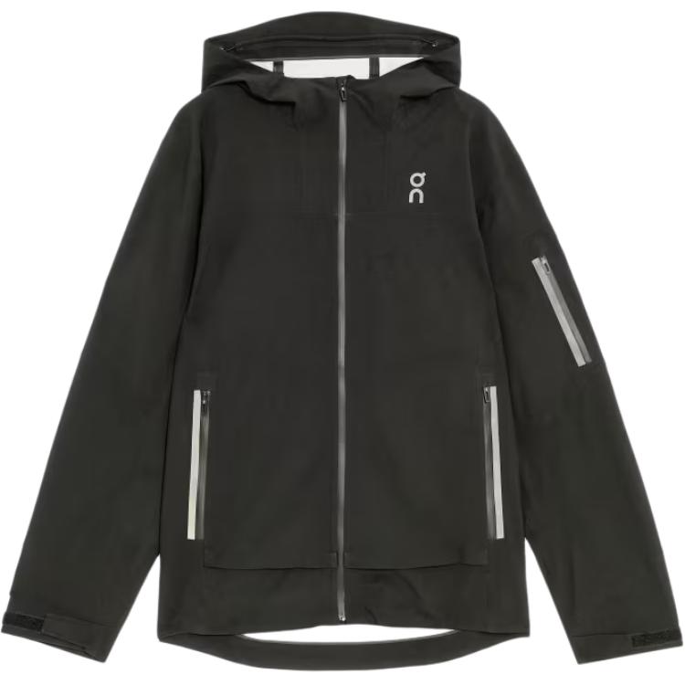 On Trek FW24 Outdoor Wasserdichte Atmungsaktive Jacke Herren Jacken Schwarz 1ME10320553 L