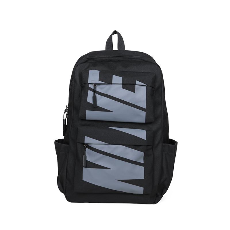 Schüler Schultasche Herren Rucksack Große Kapazität Rucksack schwarz