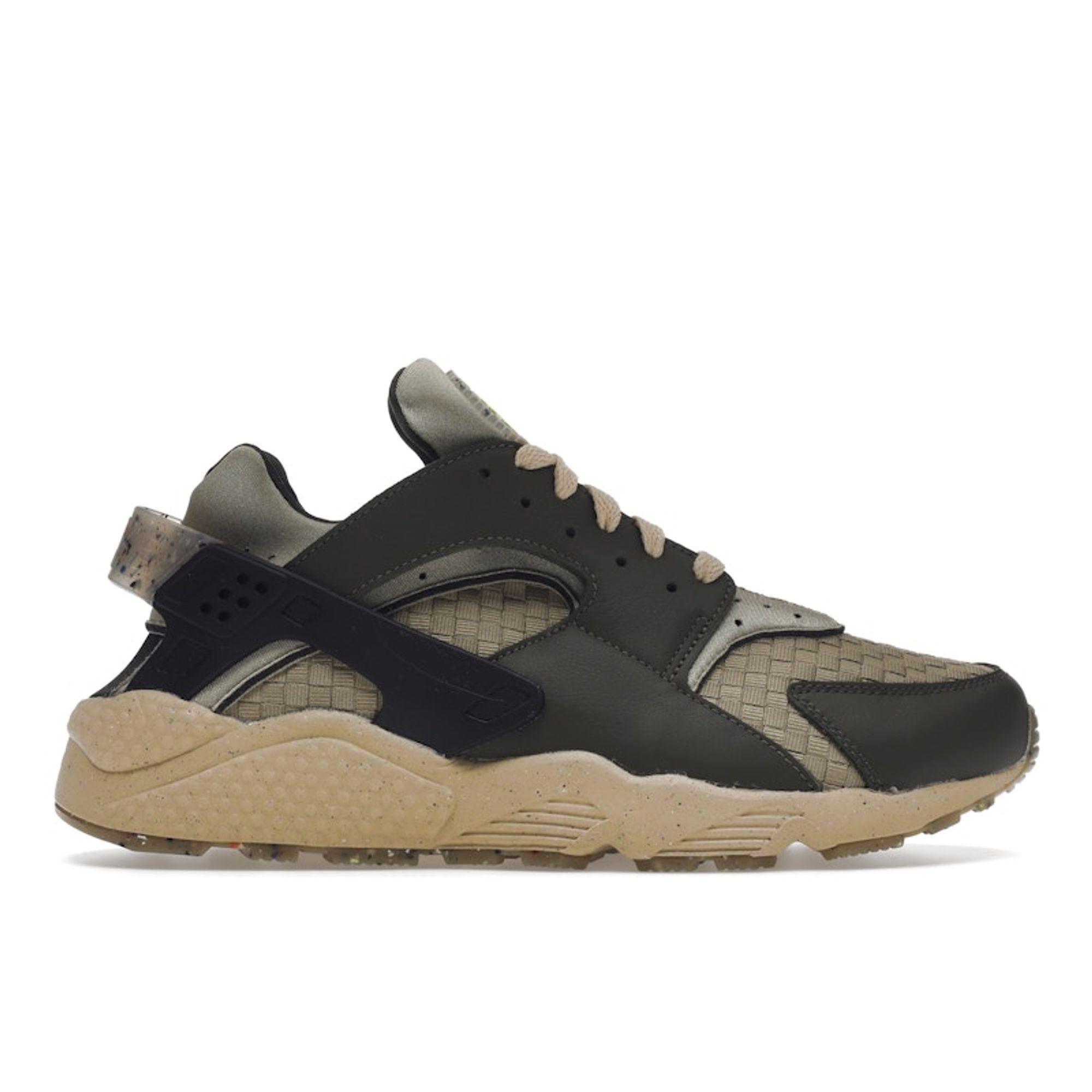Nike Air Huarache Crater Premium Cargo Khaki Herren Sneaker Grün Limestone Sesam DM0863-300 42.5