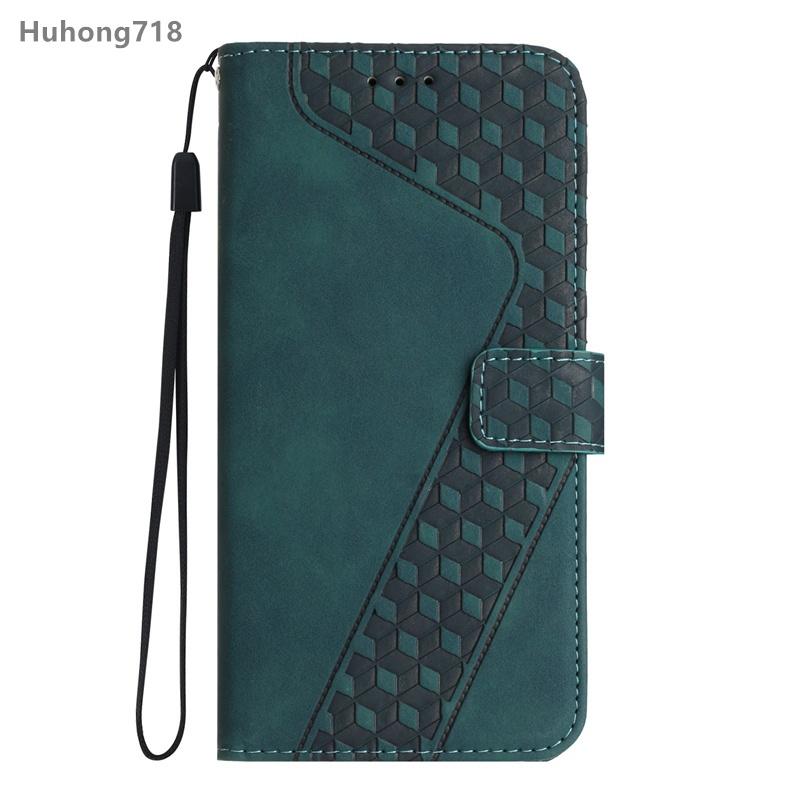 Hülle für ZTE Blade A55 A72S A73 A75 V40 V41 Smart V50 V60 V70 Max Design Vita 4G 5G Hülle Wallet Weiches Leder Kartenfach Schutz Flip Cover ZTE Blade V60 Vita grün