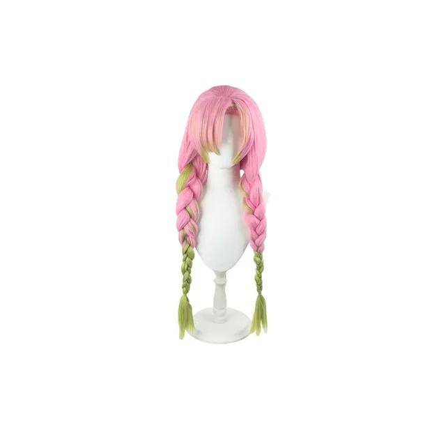 Anime Kanroji Mitsuri Cosplay Kostüm Kimono Haori Kleid Perücke Kleidung Halloween Kostüm für Erwachsene Kinder Kids 150