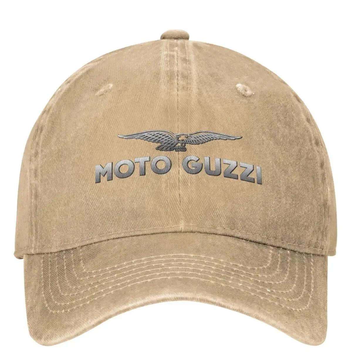 Unisex Damen Moto Guzzi Motorrad Racing Motocross Baseballkappen Klassisch Used Gewaschen Dad Hat Verstellbar One Size