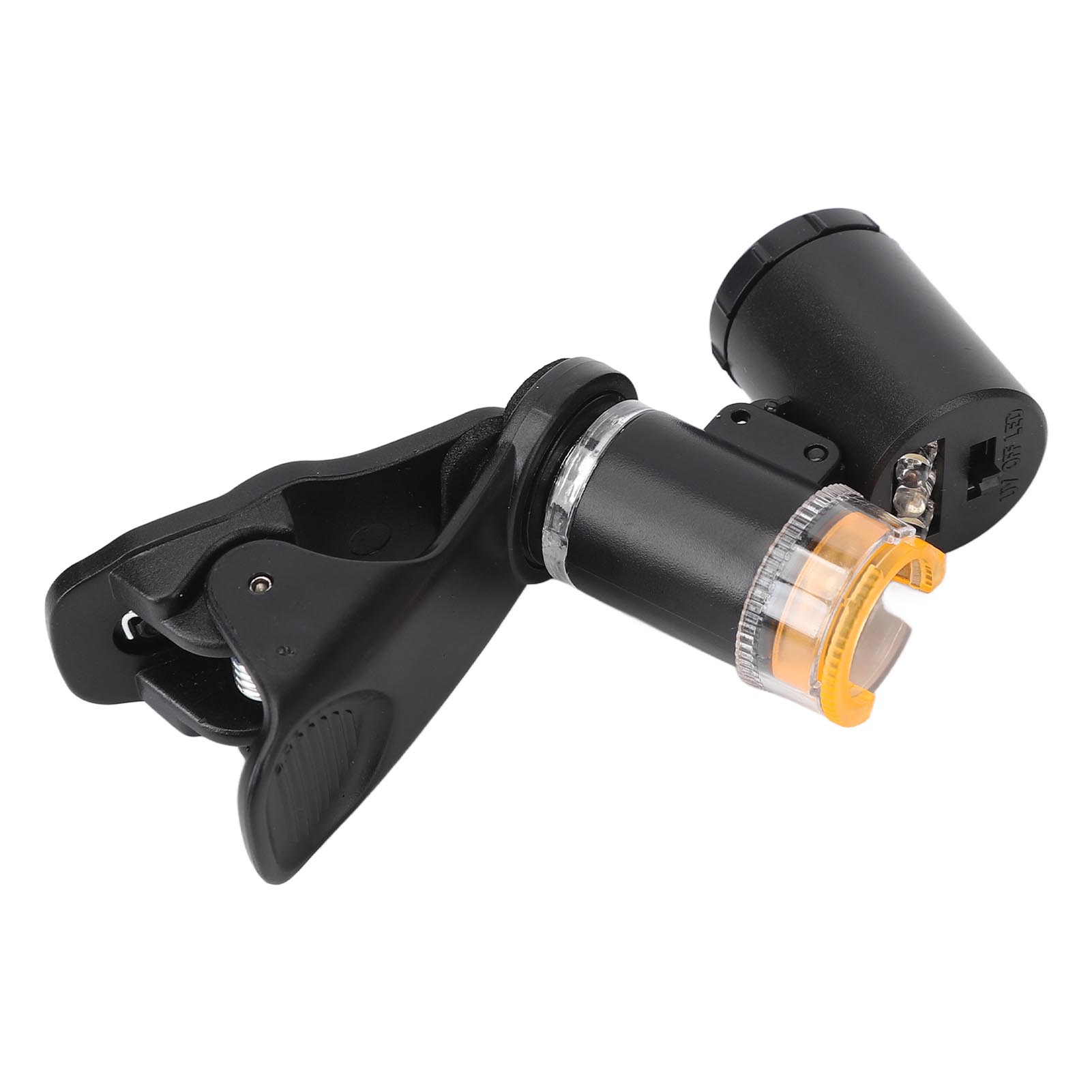 60X Handy-Mikroskop mit Clip für Mobiltelefon, LED-beleuchtetes Taschenmikroskop zur Schmuck- und Antiquitätenbewertung
