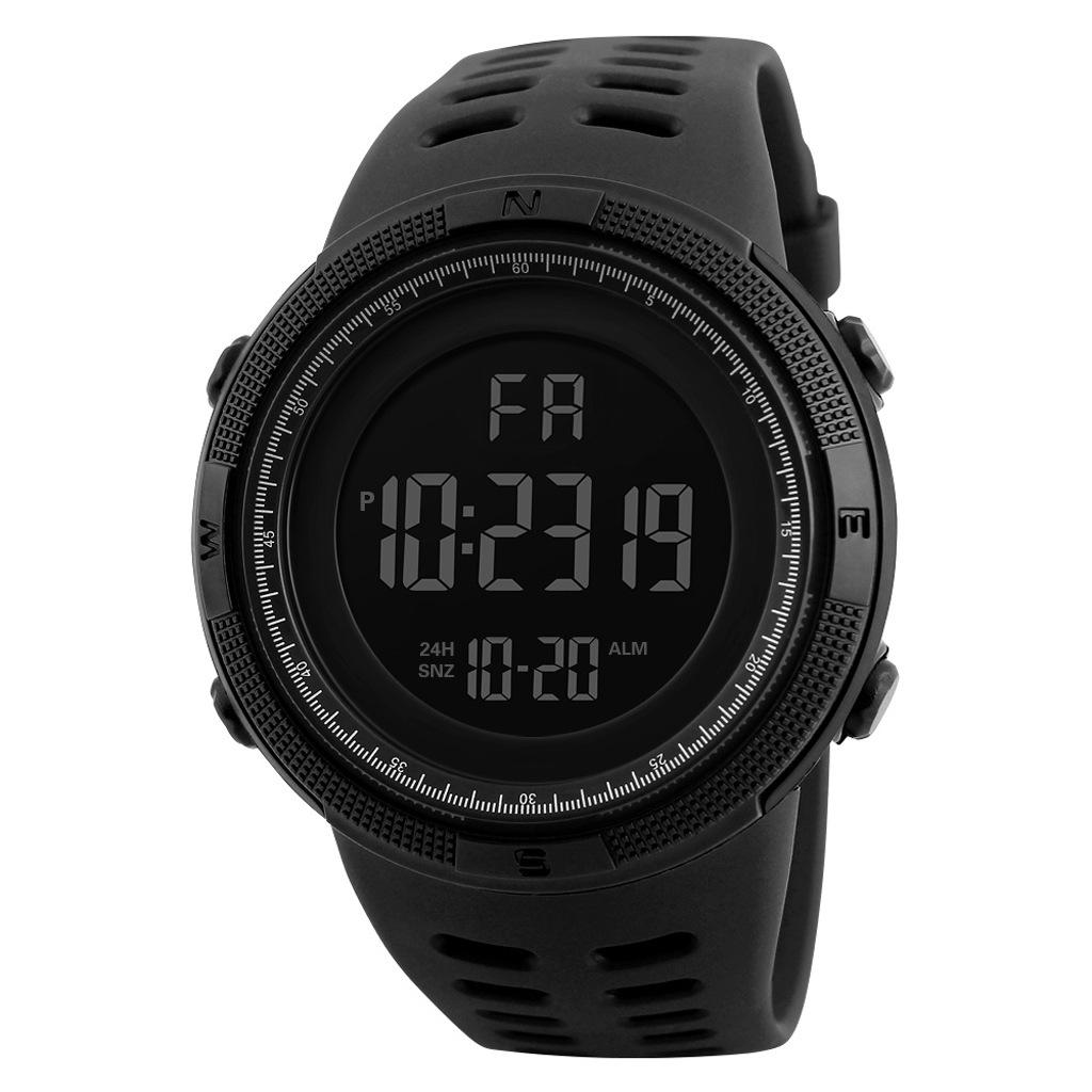 HONHX Luxus Herren Digital LED Uhr Datum Sport Herren Outdoor Elektronische Uhren schwarz