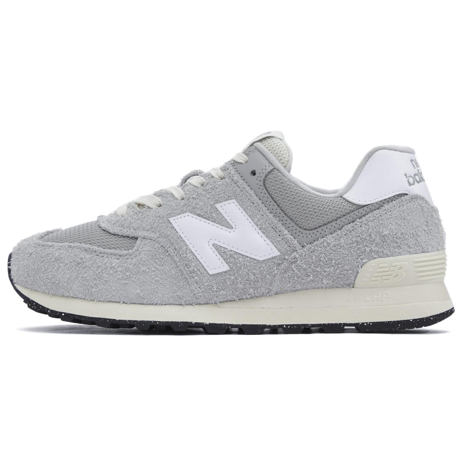 New Balance 574 Concrete Angora Unisex Sneaker Grau Weiß U574RBL 40.5